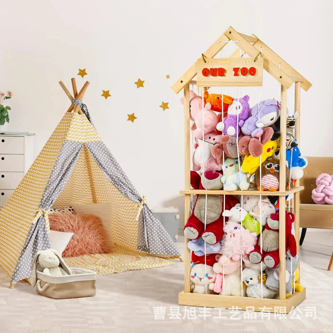 Деревянная мягкая игрушка, кукла, вместительная система хранения, Amazon