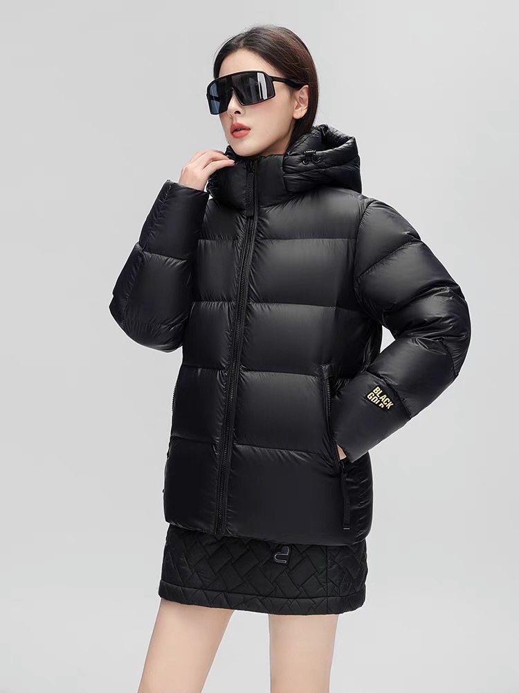 Down Jacket For Men And Women,Self-heating White Duck Down Winter Style Couple High-end Thickened Fashion Light Luxury Jacket