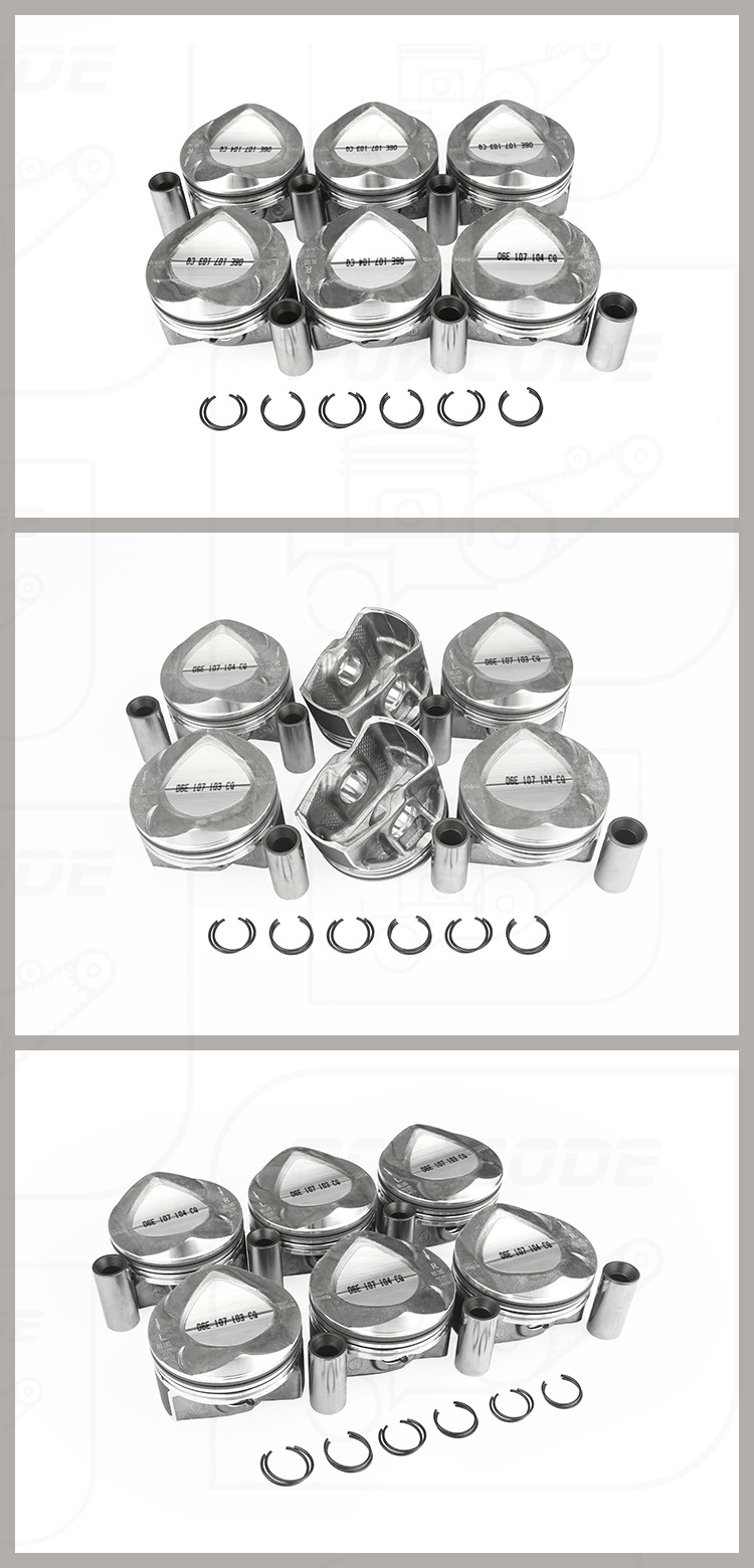 Suitable for Audi A7L C7 2.5L Car Engine Piston 06E107065Dq 06E107066Dq
