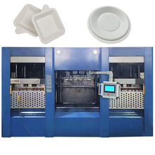 一次性环保餐具外卖餐盒生产设备纸类容器纸浆草浆甘蔗浆碗碟盒