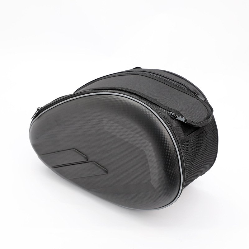 Motorcycle Saddle Bag, Helmet Bag, Waterproof Rear Seat Side Bag, Hanging Bag, Pannier Bag, Long-Distance Motorcycle Travel Luggage Bag, Motorcycle Equipment