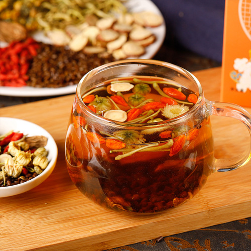 Chrysanthemum, wolfberry, honeysuckle tea, burdock and cassia seed tea, licorice and chrysanthemum combination health tea wholesale dropshipping