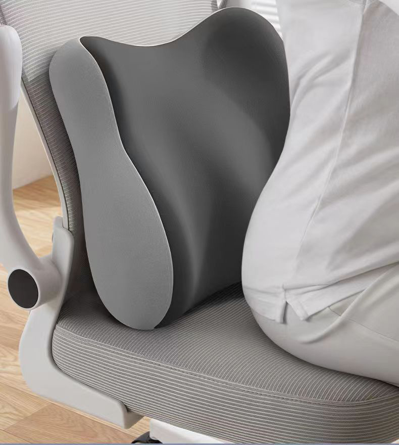 Waist Support Office Waist Protection Cushion Seat Waist Support Backrest Cushion Memory Cotton Car Waist Pad Sedentary Waist Protection