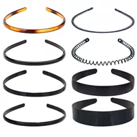 Children's Pilsan Play Car, Korean non-slip black scalloped headband for face washing, handmade, wholesale