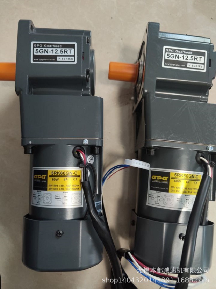 现货供应GPG直角电机  5RK60GN-C/5GN12.5RT直角中实减速机