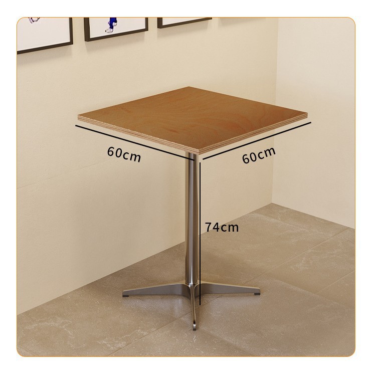 60cm 오션보드 사각테이블(알루미늄합금십자다리)