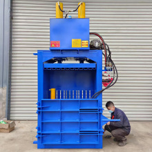 半自动立式40吨编织袋废料液压打包机湖州地区二手服装压缩机厂家