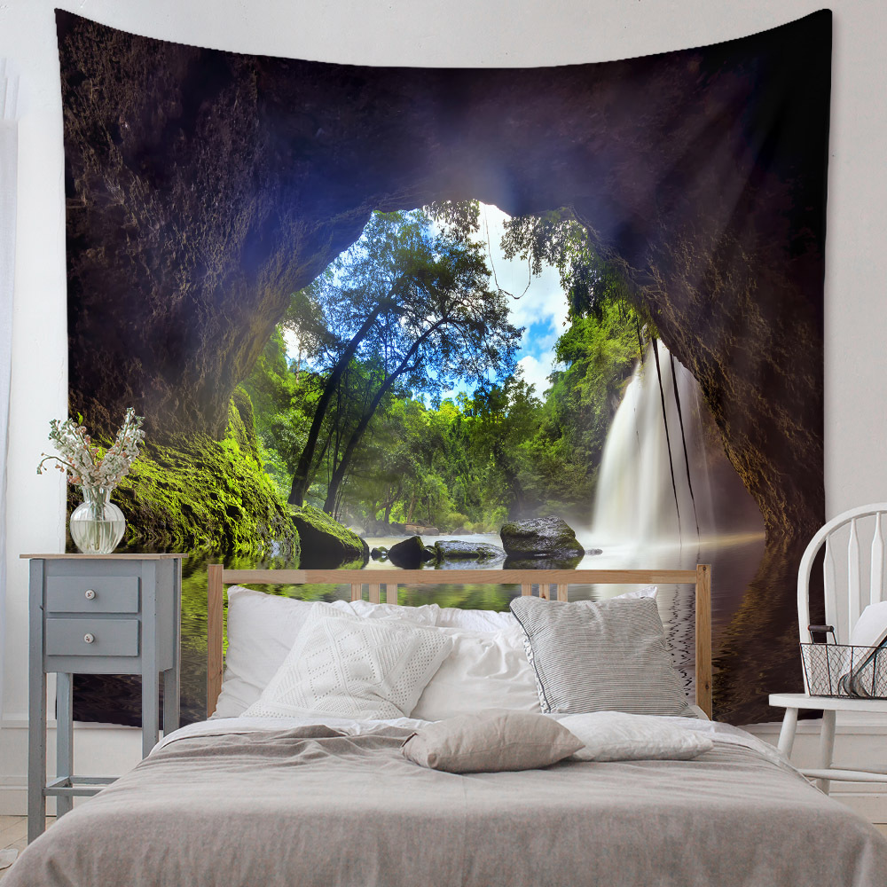 Fashion Landscape Wall Decoration Cloth Tapestry Wholesale Nihaojewelry display picture 63