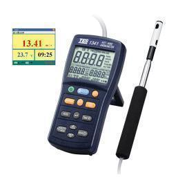 适用台湾泰仕TES-1341执线式风速仪TES1341风速表热线型风速表