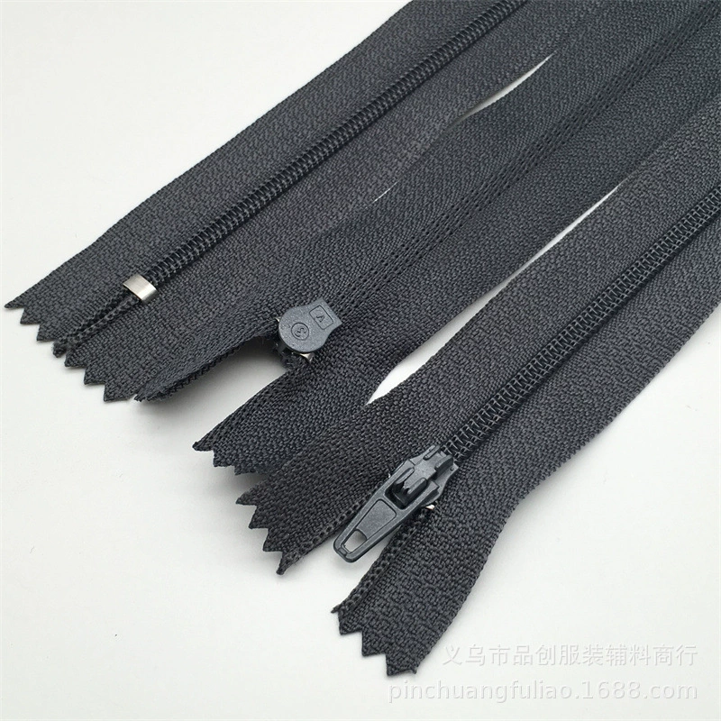 Nylon trousers with zipper, wholesale