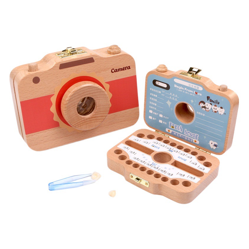 Caja de pezón para niños de madera 1-3-5 años bebé pelo fetal pezón caja de almacenamiento año viejo conmemorativo cordón umbilical caja de colección