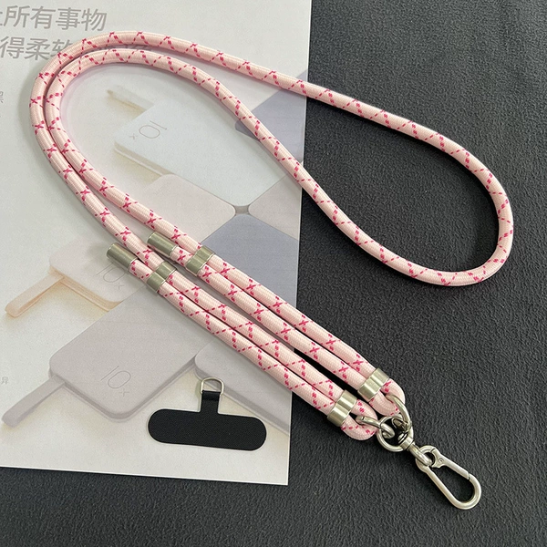 8mm double adjustment light pink rose red X pattern