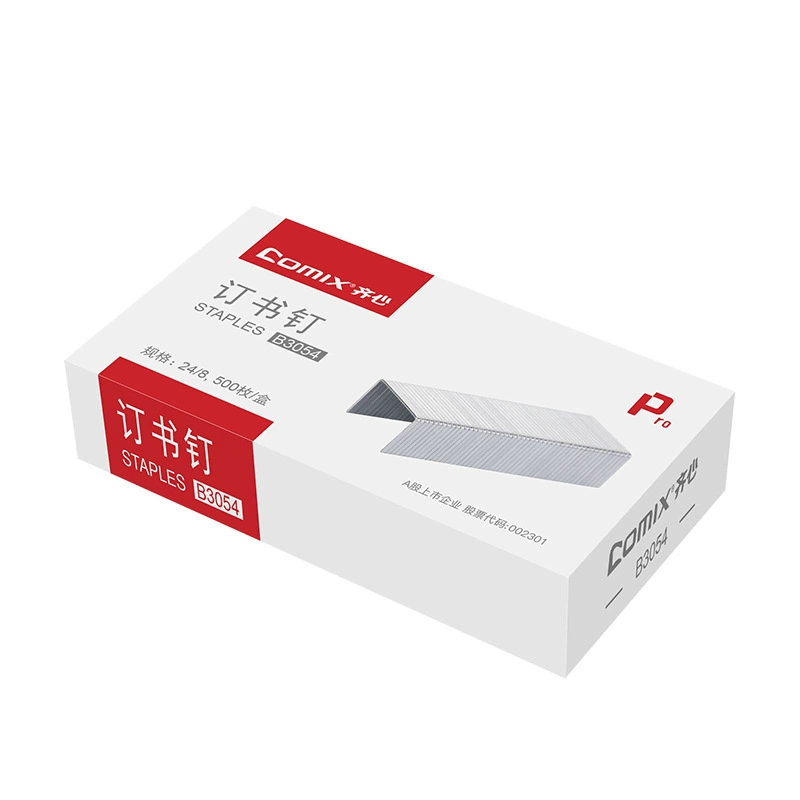 Вместе B3054 утолщенный скобы (24/8)50 страниц степлер специальный с никелем