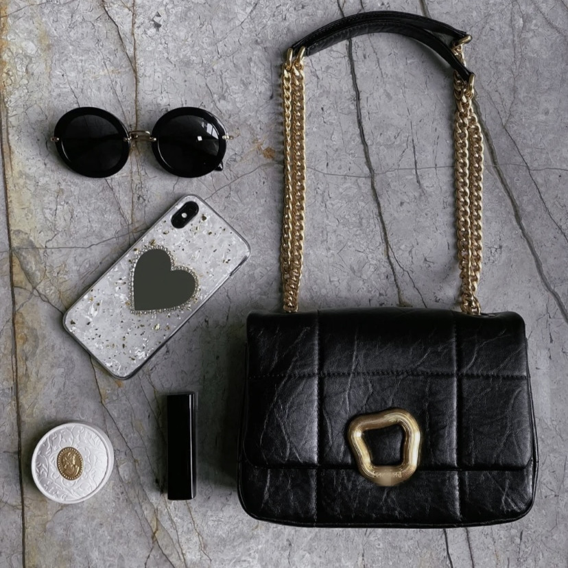 Black small size (pay attention to the gift box)