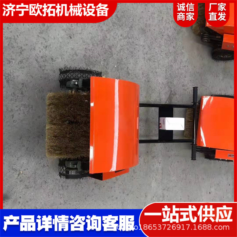 手推式除锈机钢管铁板槽钢彩钢瓦电动打磨抛光除锈机