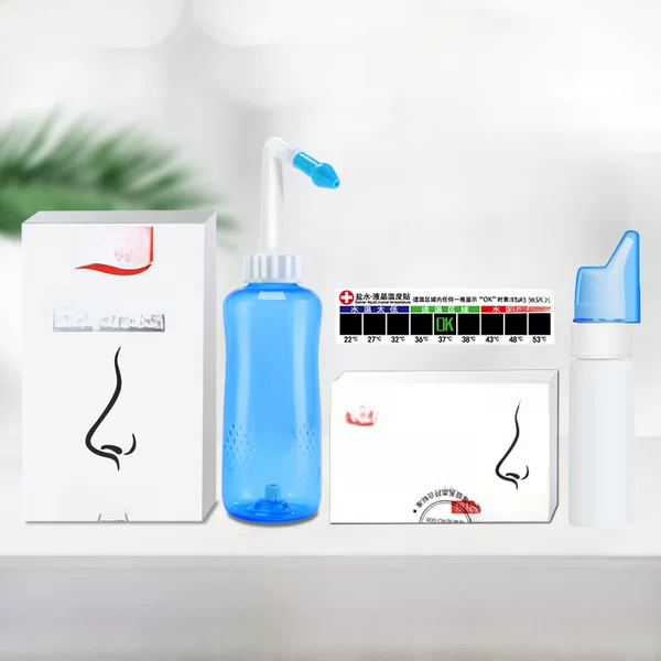 Nasal Irrigator Nasal Wash Device for Adults and Children, Saline Solution for Home Use, Nasal Spray Device