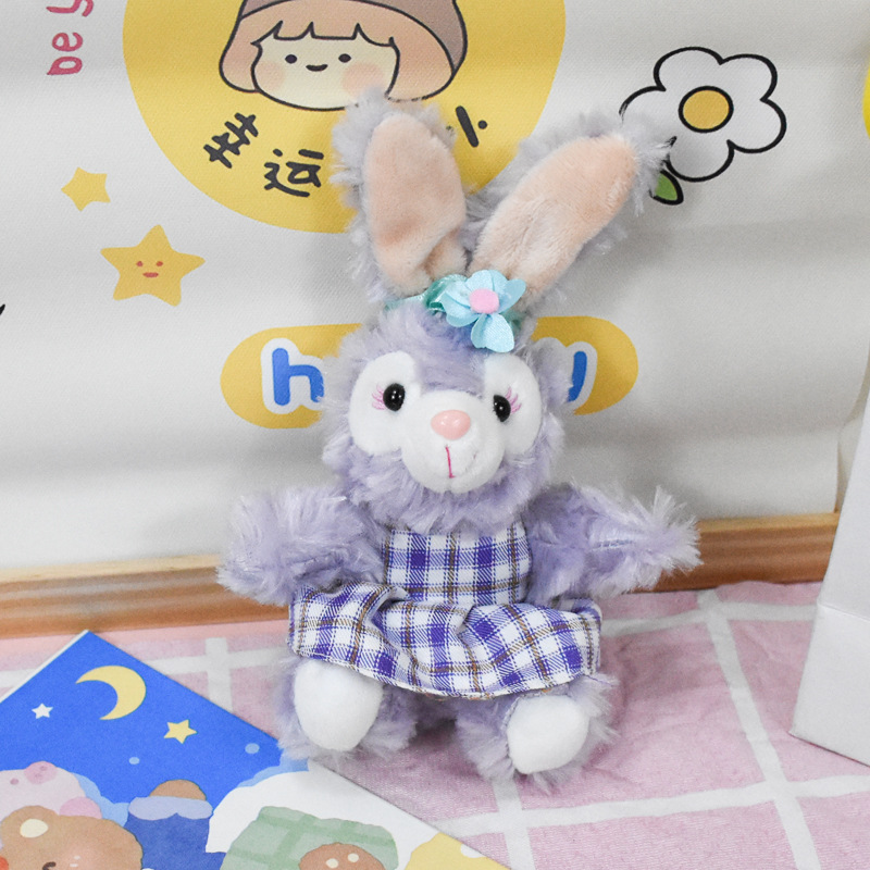 보라색 치마 토끼