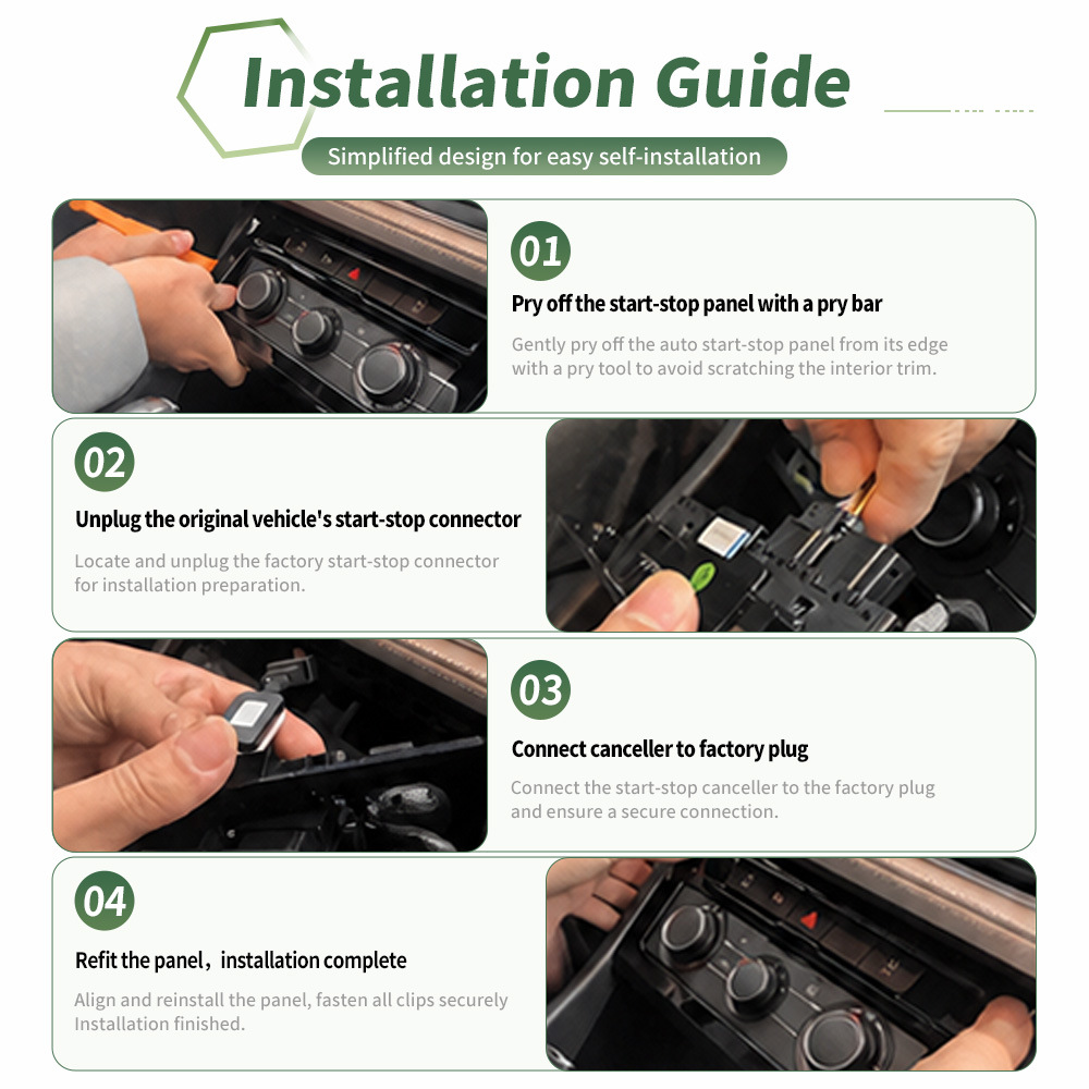 Suitable for Ford Edge 2020-2023 Start Stop Canceller
