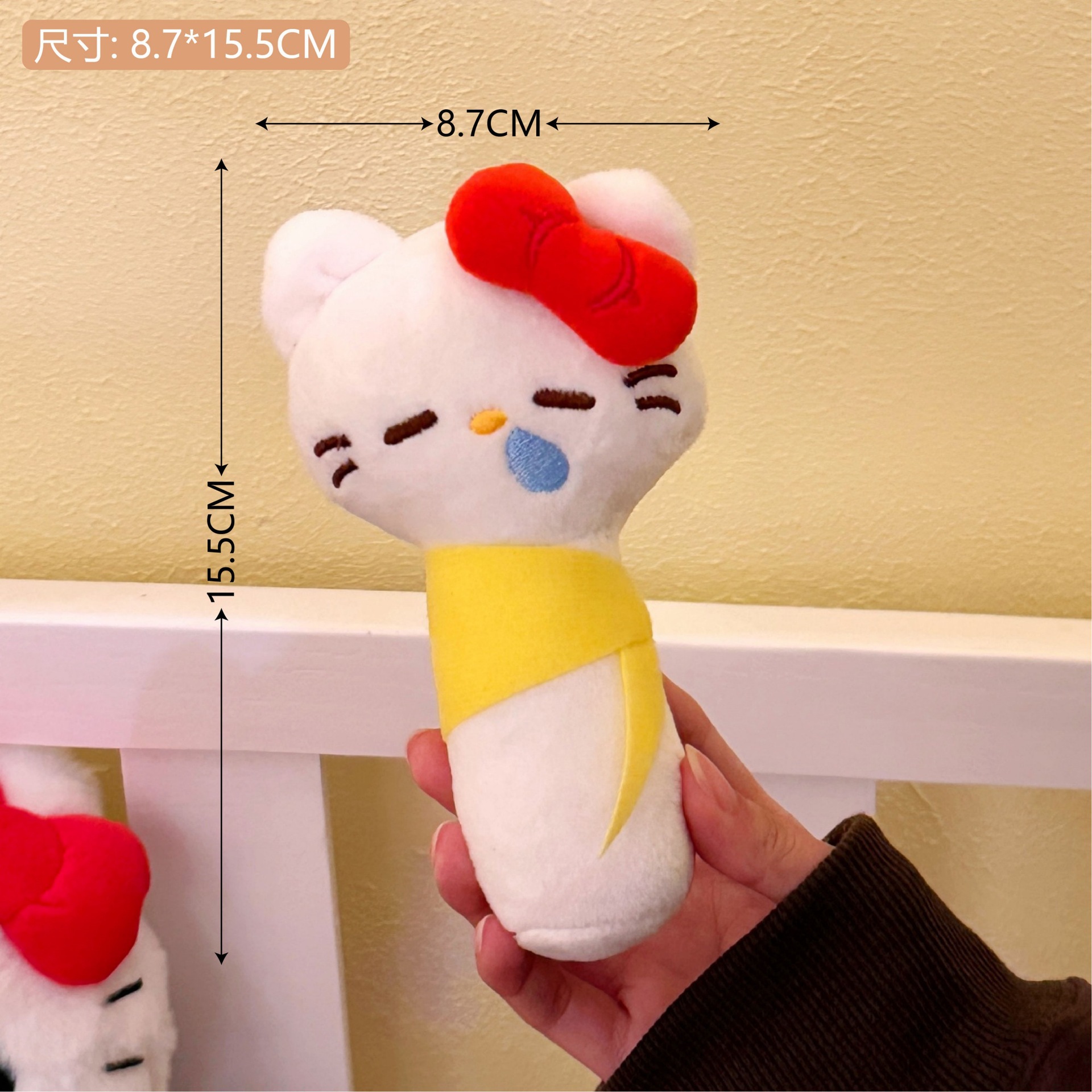 Nuevo espejo de maquillaje de mano de dibujos animados lindo mascota estilo ins estudiante de alto aspecto lindo mango espejo de mano espejo pequeño