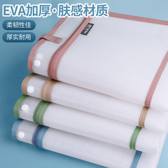 Huajie factory wholesale EVA subject bag waterproof tote bag double-layer file bag zipper bag tutorial bag