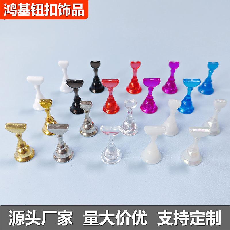 Manicure beginner practice nail holder nail holder fixed special nail tool novice training chess holder wholesale