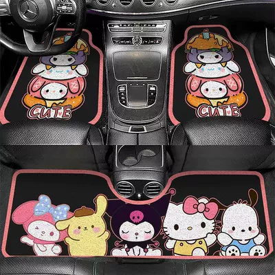 Mats in the Car, Dust Removal, Universal Foot Pad - thickened-small-burger-5065cm-one-piece-in-the-front-row