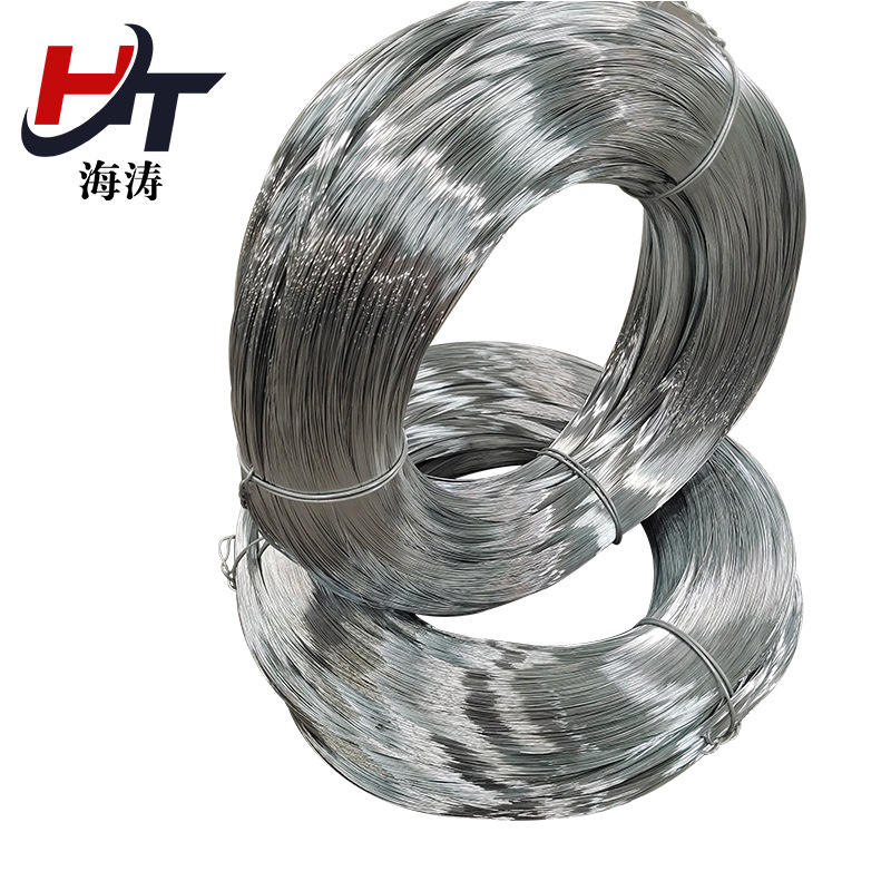 热镀高锌丝上锌量可达260g常用于石笼网的编织电焊网网片的焊接等