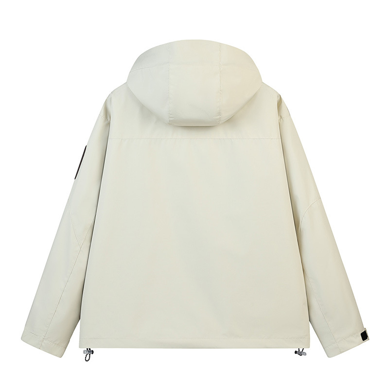 Trajes de asalto transfronterizos para hombres y mujeres sueltos al aire libre montaña ropa de grupo a prueba de viento impermeable chaqueta de primavera y otoño chaqueta de pareja