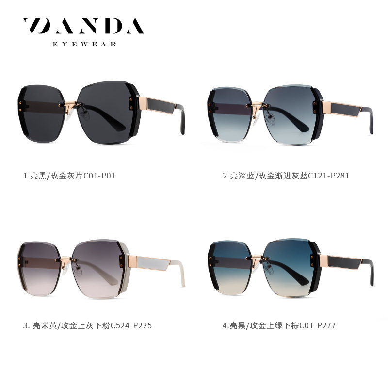 Nuevas gafas de sol TB3103 Ladies Fashion Street Shooting ins Gafas de sol de protección solar Gafas de sol de conducción al aire libre