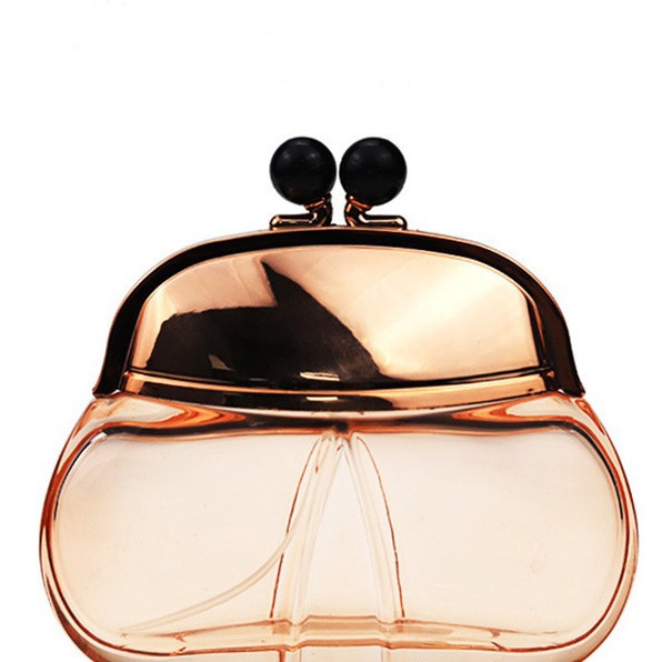 随身携带厂家高档玻璃瓶扁圆形分批发盖精致喷雾瓶香水瓶装瓶