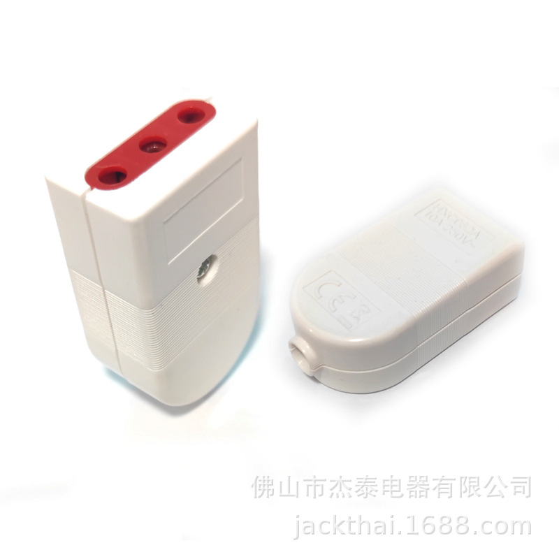 HXC052A 意大利母插,10A250V乌拉圭电源尾插,组装式意标母头,CE