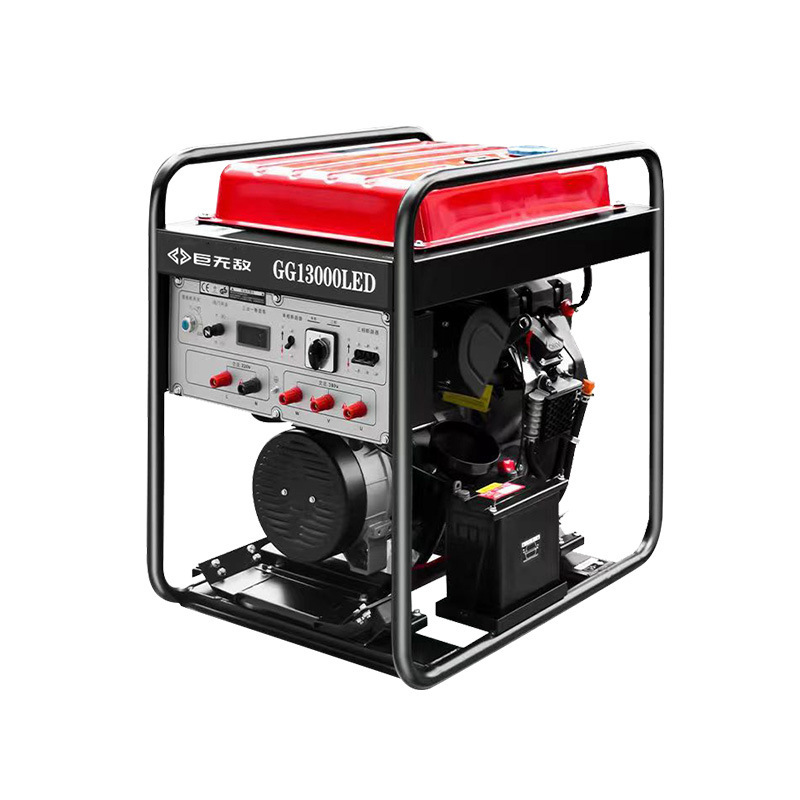 ディーゼル二気筒 10KW12KW 家庭用屋外緊急建設工事バックアップ 220V380V 発電機|undefined