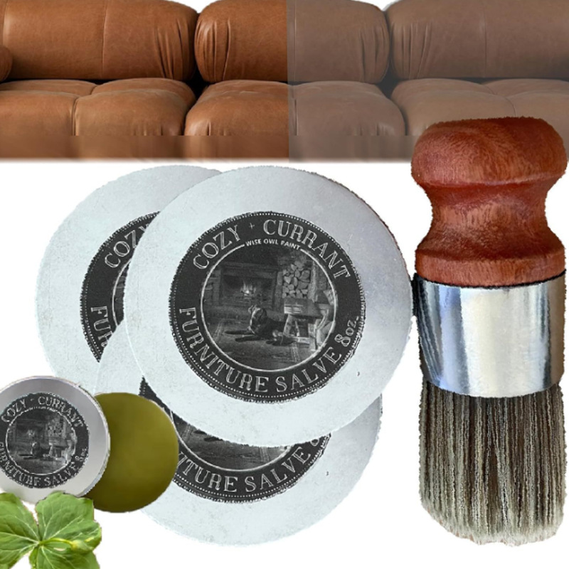 [跨境Wise Owl Furniture Salve for Leather猫头鹰皮革家具油膏]