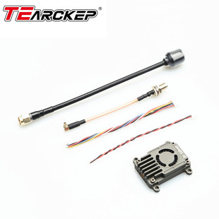 Tearckep 4.9G/5.8G/6G 3W 72Ch Switchable Image Transmission Flying Machine Uav Vtx