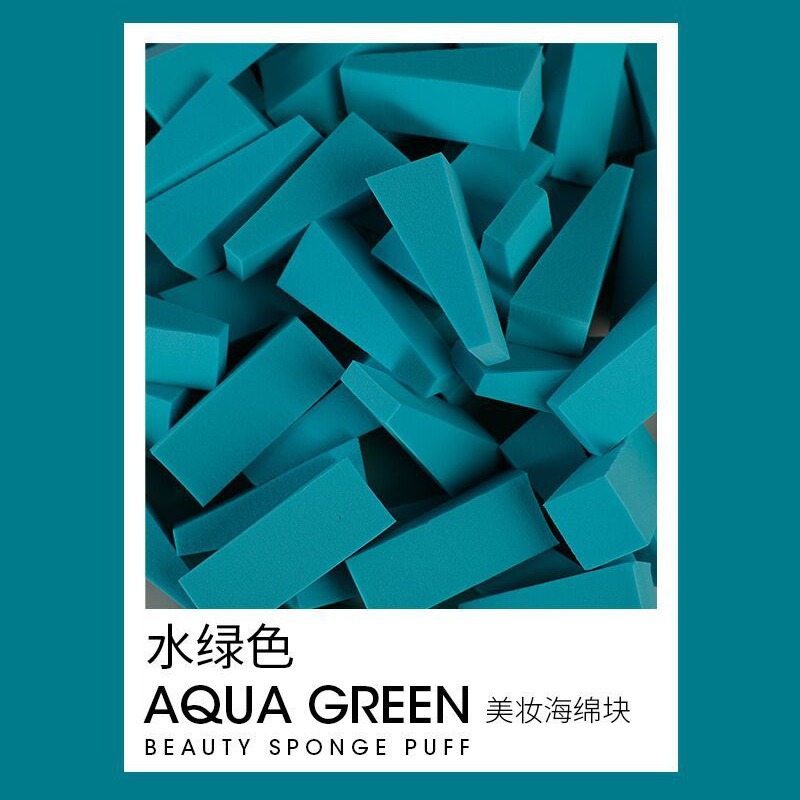 厂家直销涂美甲小三角化妆海绵非乳胶粉扑梯形粉扑遇水大影楼批发