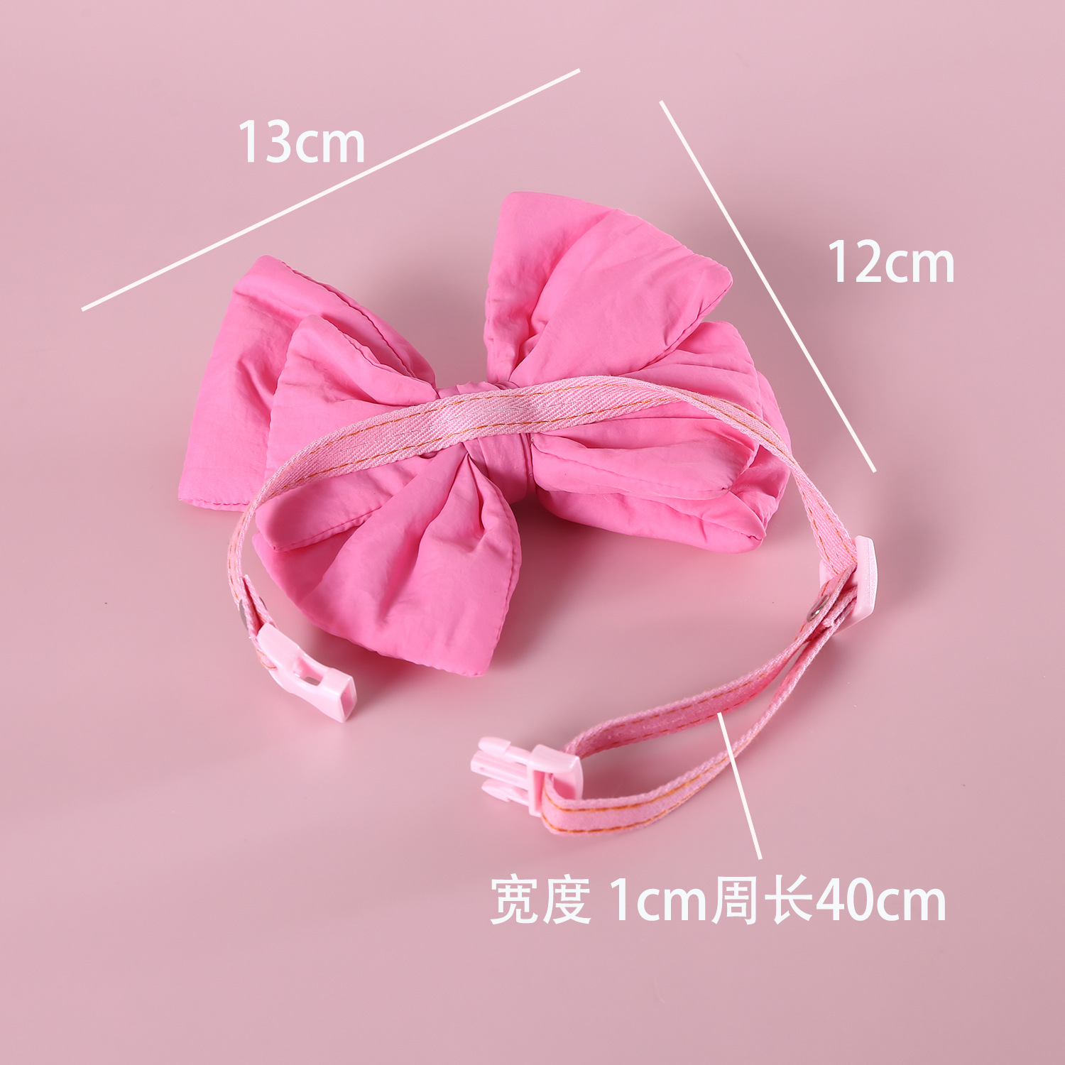 2025 cumpleaños de mascotas collar de arco super grande estereoscópico lindo Shiba perrito collar de corbata ajustable gato