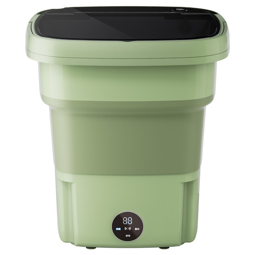 Folding Washing Machine 12L Large Capacity Wash and Dry Combo Household Underwear Washing Machine Sterilizing Shirt Large T-Shirt Cross-border