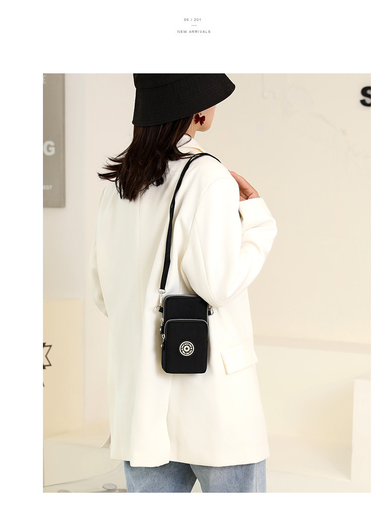 Single Shoulder Strap Strap Type Women's All Seasons Polyester Fashion Phone Wallet