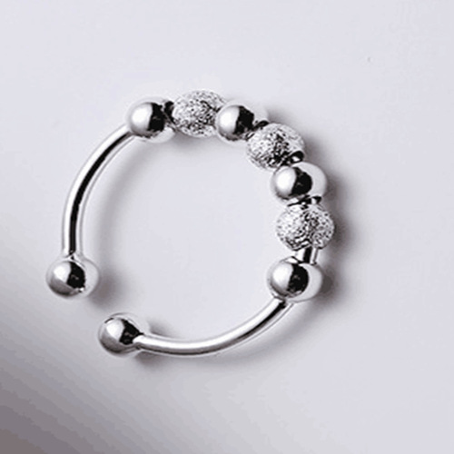 Amazon rotating ring, anti-stress and anti-anxiety ring, European and American fashion hand jewelry wholesale