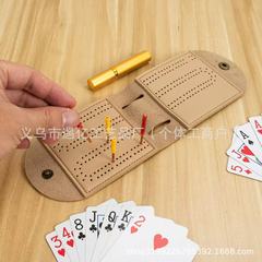 クロスボーダースポットクリベッジボードクリベッジボードゲームスコアブックアウトドア旅行キャンプボードゲームおもちゃ
