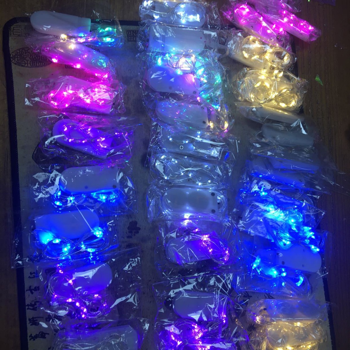LED cake decorative gift box Flower beam decoration Christmas day…