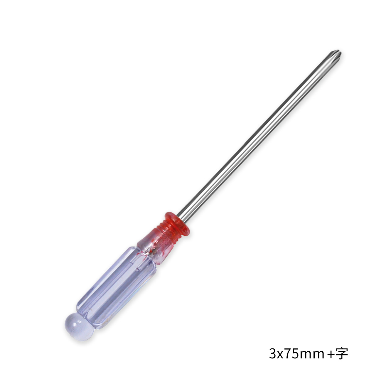 3mm Cruz mini destornillador con cristal magnético mango transparente juguete decoración casera entrega regalos