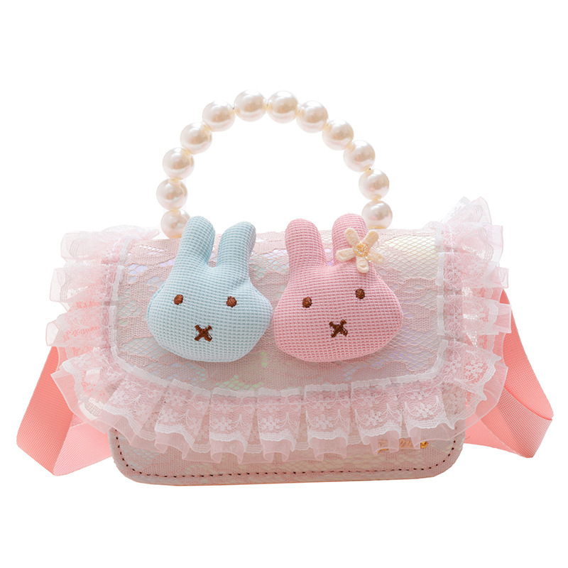 Bolso de los niños de estilo coreano 2022 Otoño Nueva Chica Flor bolsa de mensajero de moda estilo Chanel mini bolsa de accesorios de moda