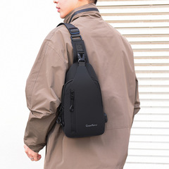 Korean men's chest bag summer casual men's backpack sports women's cross-body bag fashionable single-shoulder cross-body bag wholesale