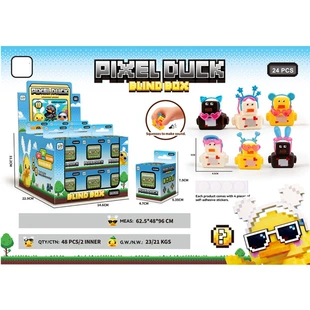 Утки-пищалки из ПВХ в коробочках для игры в воде