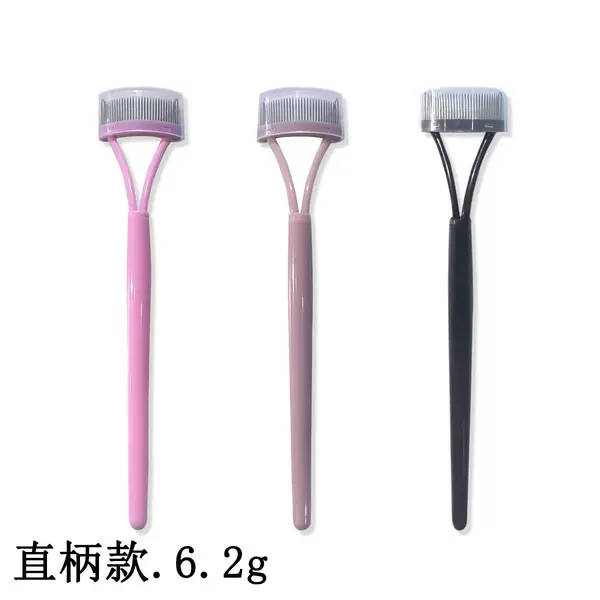 Eyelash Comb New Straight Handle Model Eyelash Comb Cross-Border Exclusive Manufacturer Direct Sales