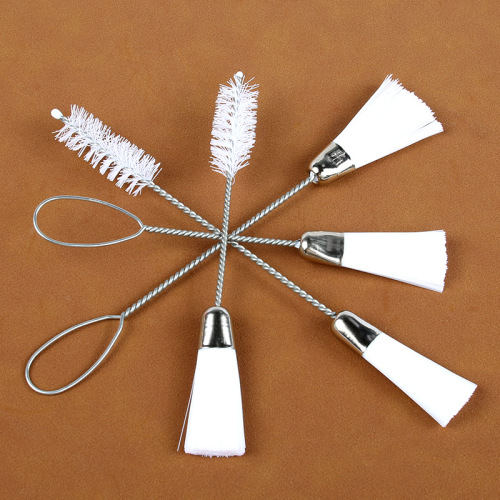 Double-headed hair brush keyboard cleaning hair brush nylon hair brush sewing machine accessories dedicated cleaning hair brush flower mouth brush