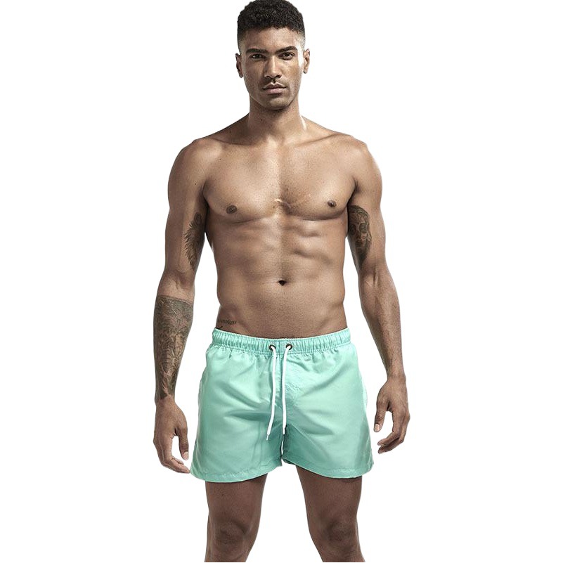 Oferta especial, pantalones cortos de playa para hombre EUSSIEINQ, pantalones cortos de playa de corte ajustado, ultrafinos, deportivos, con diseño en U, gran venta en el mercado internacional.