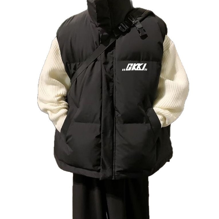 Chaleco Acolchado Térmico para Hombre de Poliéster, Impermeable, para Otoño e Invierno