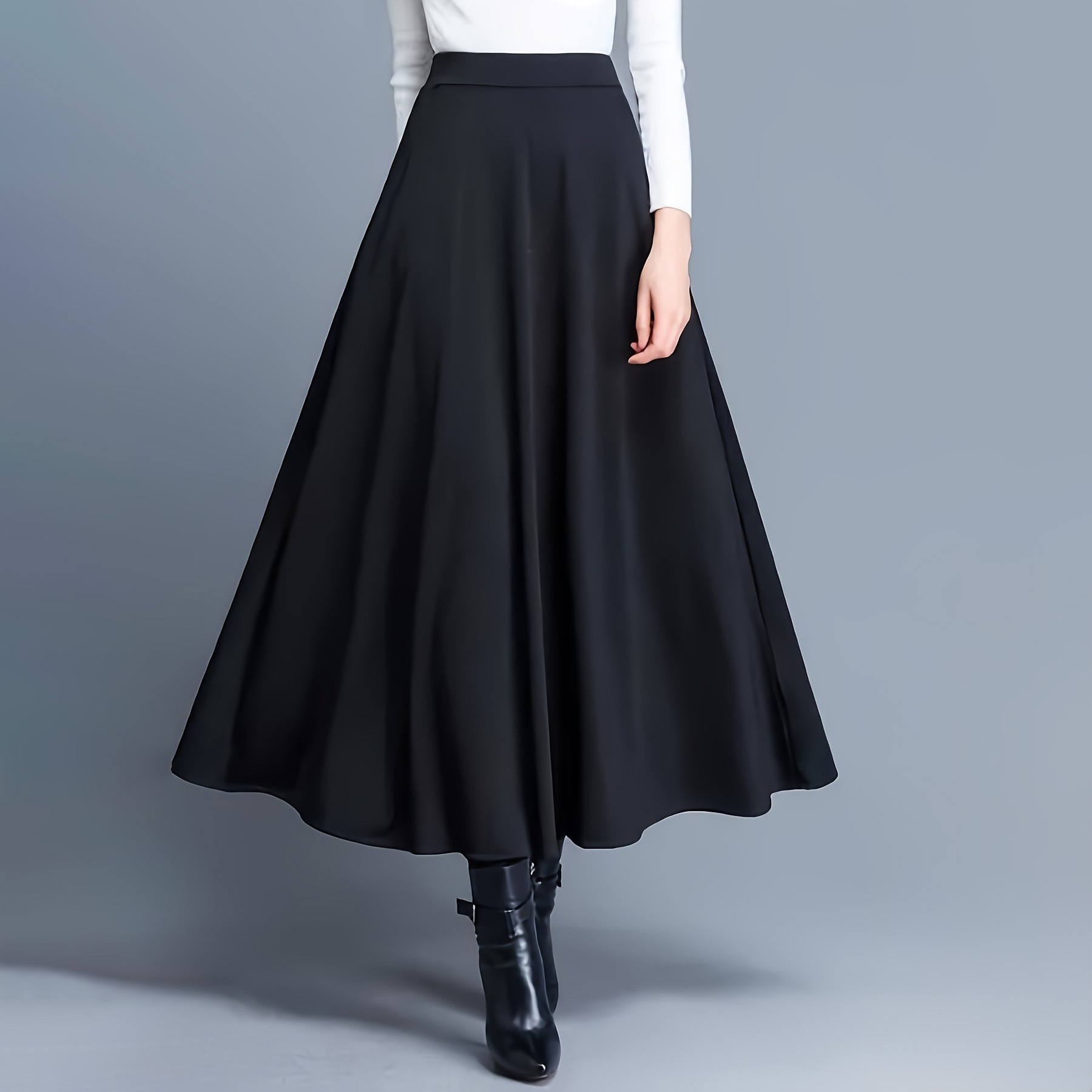 Long fitted skirt